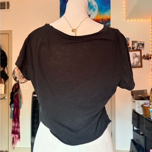 Graphic Rhinestone Crop top - Picture 5 of 6